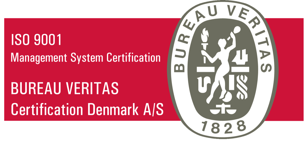 ISO 9001 — Bureau Veritas Certification Denmark A/S